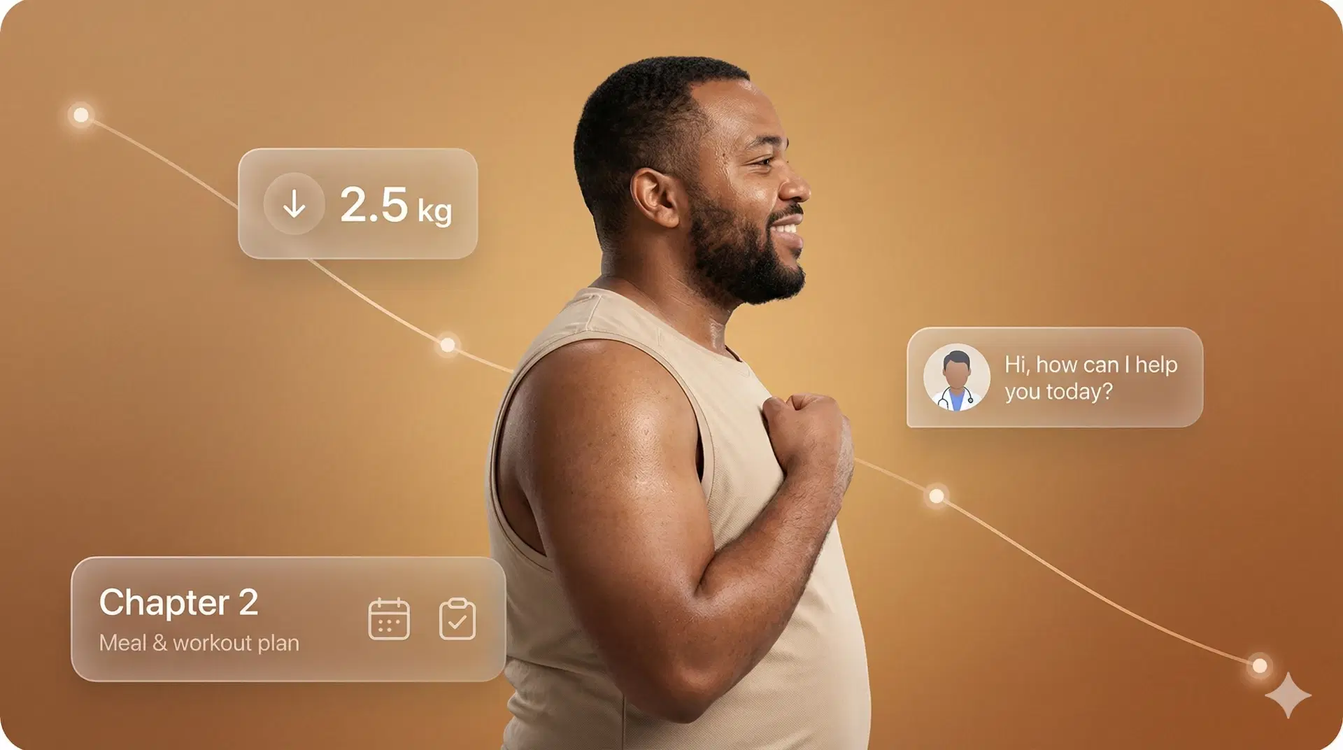 Person preparing a simple healthy meal